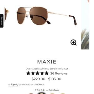 Women’s Revo Maxie Sunglasses